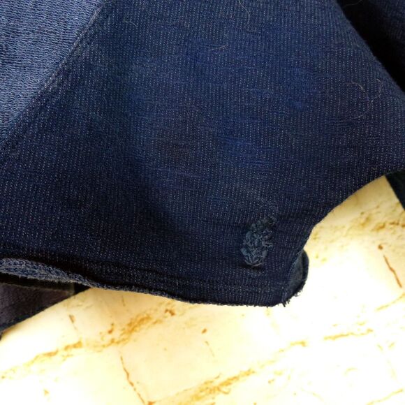 Free People Movement Sweatshirt Womens S Blue Boxy Surfside Terrycloth Crop Yoga - Picture 10 of 16